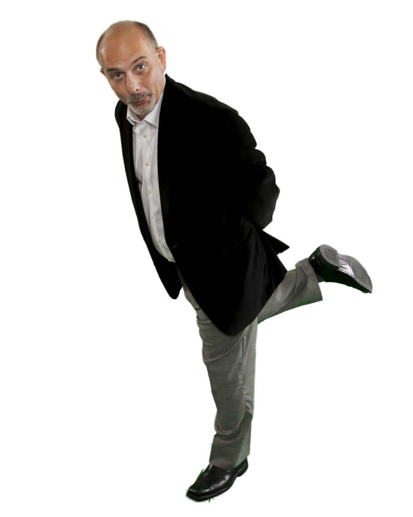 Steve Barcellona Comedy Magic Steve One Foot Cut Out